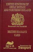 British Seaman's card 35x45 mm